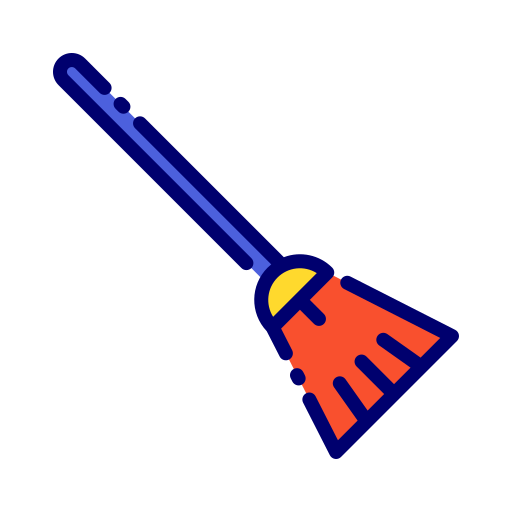 Broom Good Ware Lineal Color icon