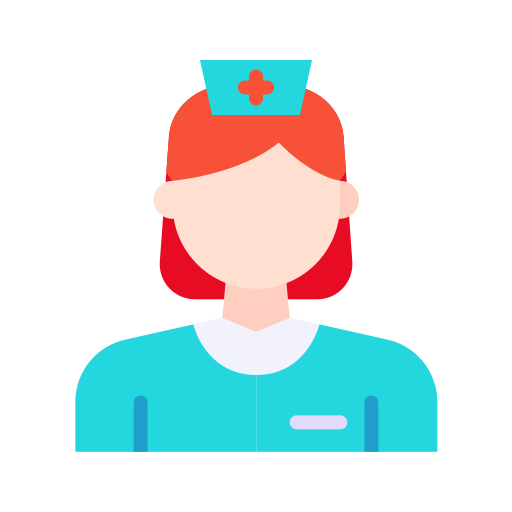 verpleegkundige Good Ware Flat icoon