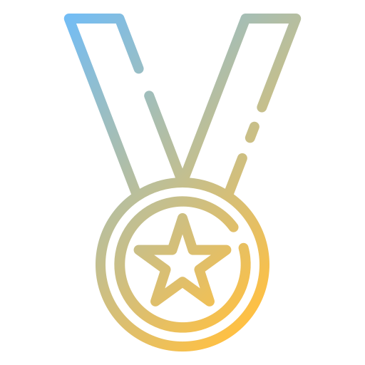 Medal Good Ware Gradient icon