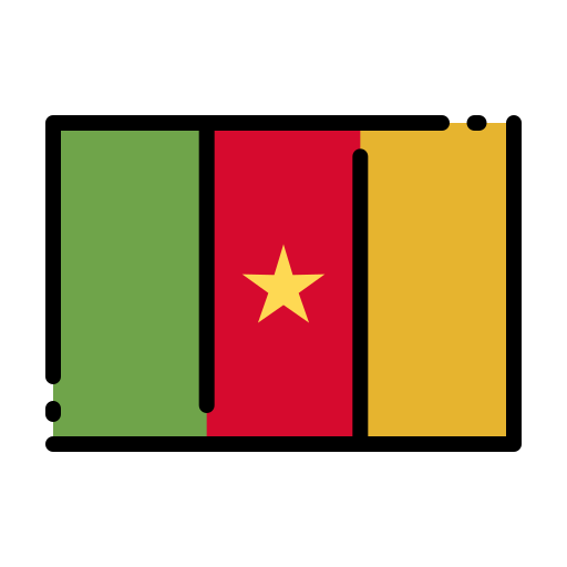 Camerún Good Ware Lineal Color icono