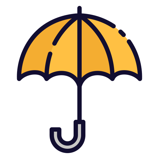 Umbrella Good Ware Lineal Color icon