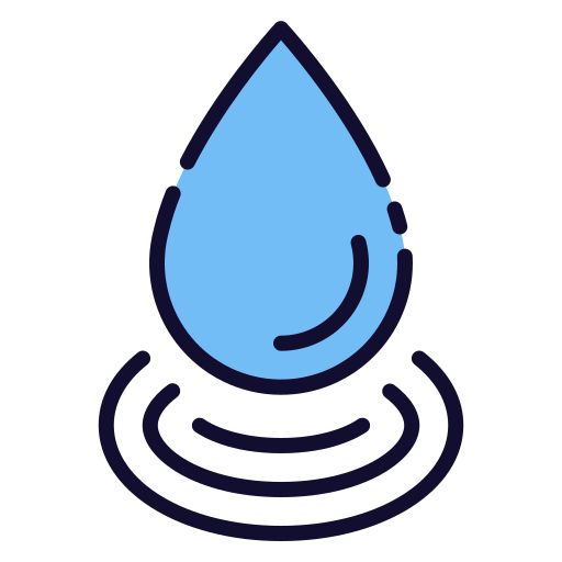 Water drop Good Ware Lineal Color icon