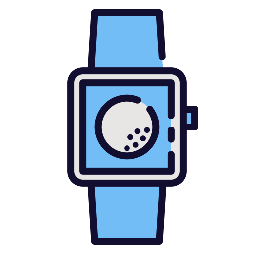 Reloj de pulsera Good Ware Lineal Color icono
