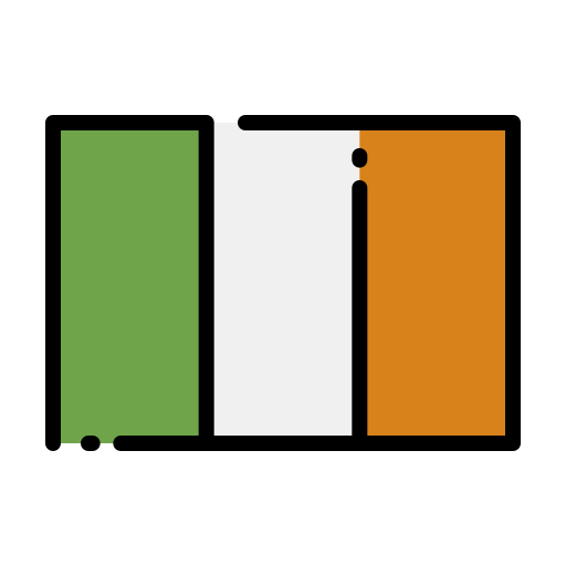 Ireland Good Ware Lineal Color icon