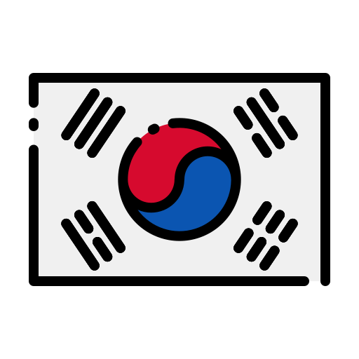 Corea del Sur Good Ware Lineal Color icono