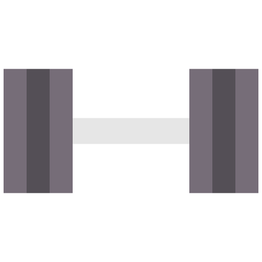Barbell Good Ware Flat icon