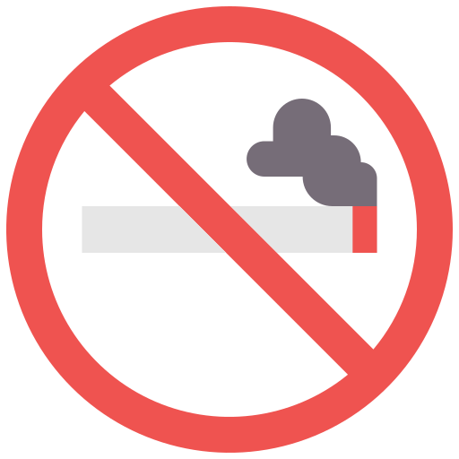 No fumar Good Ware Flat icono