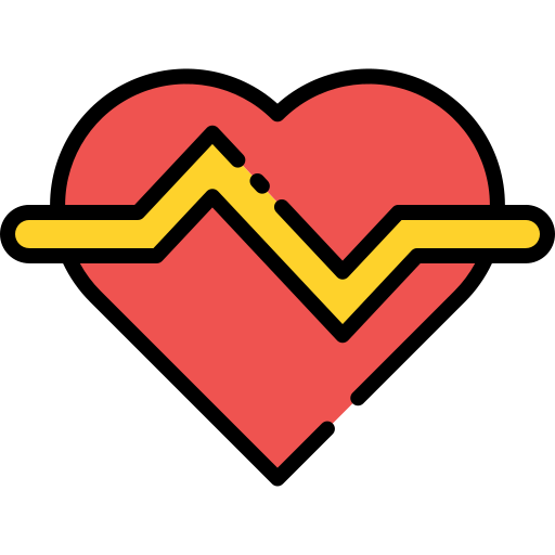 Heart rate Good Ware Lineal Color icon