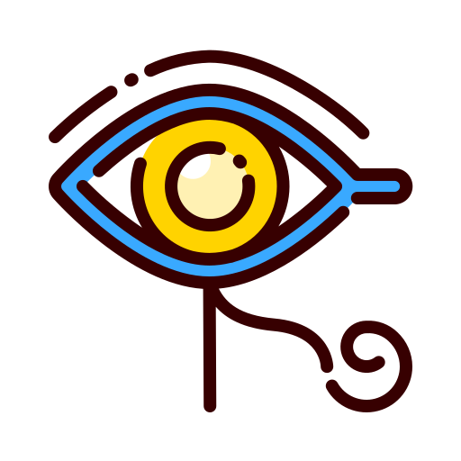 auge von ra Good Ware Lineal Color icon