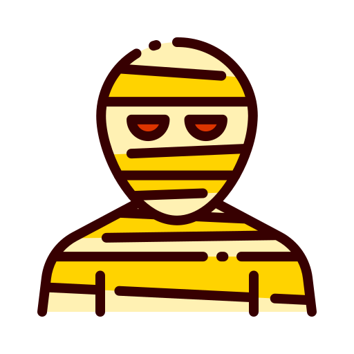 Mummy Good Ware Lineal Color icon
