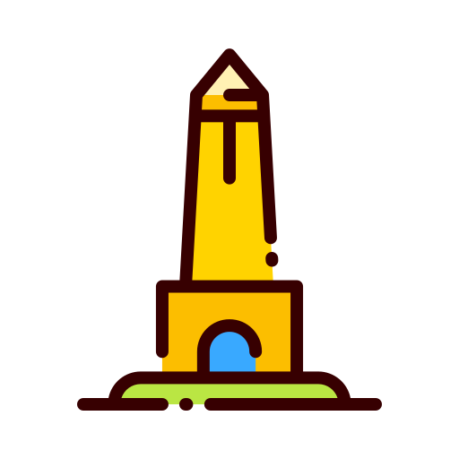 obelisk Good Ware Lineal Color ikona