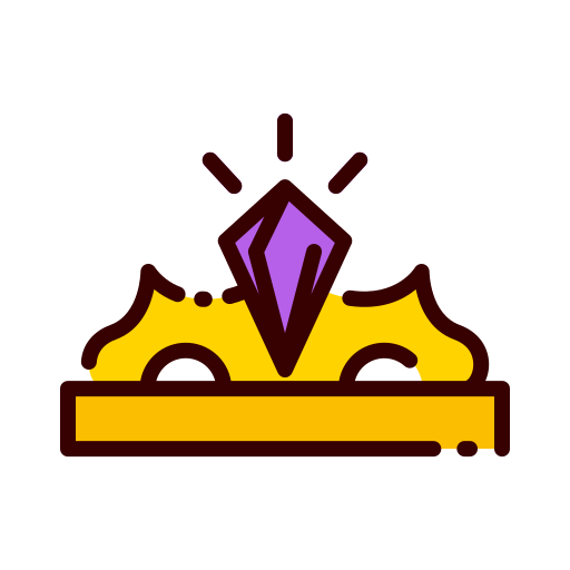 königin Good Ware Lineal Color icon