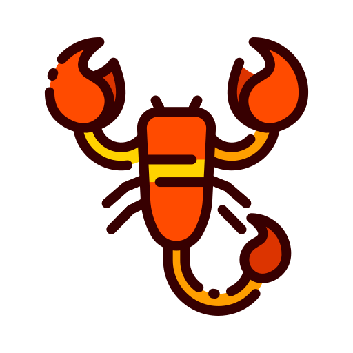 skorpion Good Ware Lineal Color icon