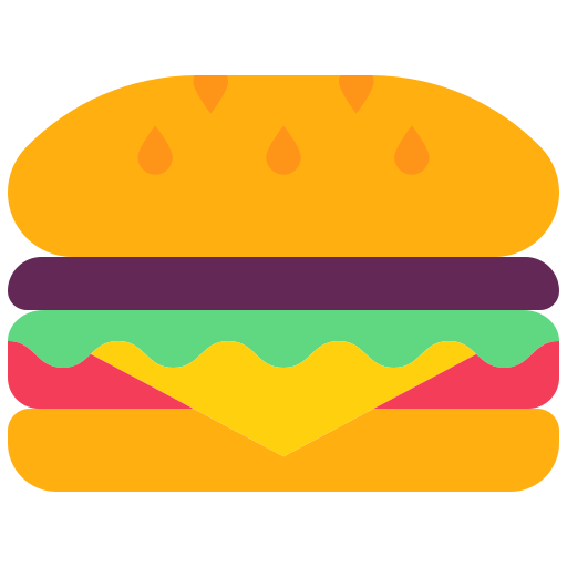 Burger Good Ware Flat icon