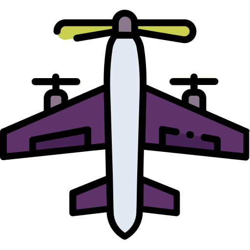 Plane Good Ware Lineal Color icon