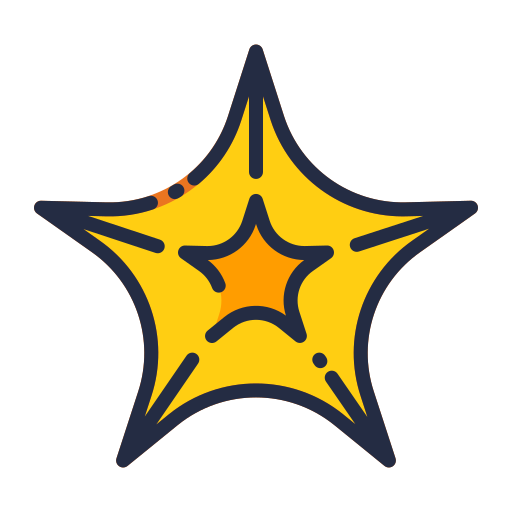 Estrelas do mar Good Ware Lineal Color Ícone