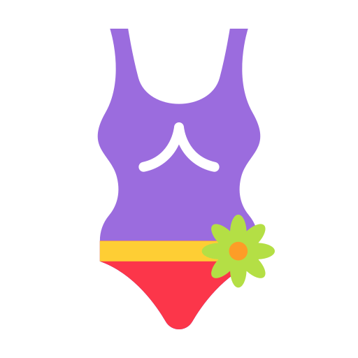 Swimsuit Good Ware Flat icon