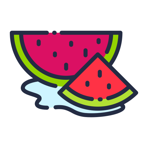 Watermelon Good Ware Lineal Color icon