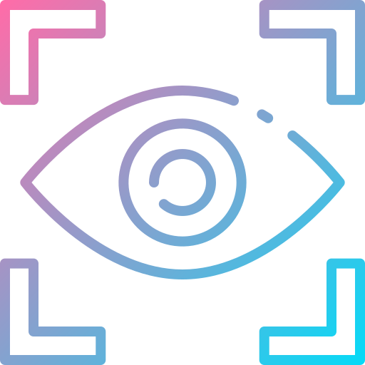Escáner ocular Good Ware Gradient icono