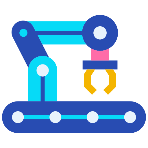 Robotic arm Good Ware Flat icon