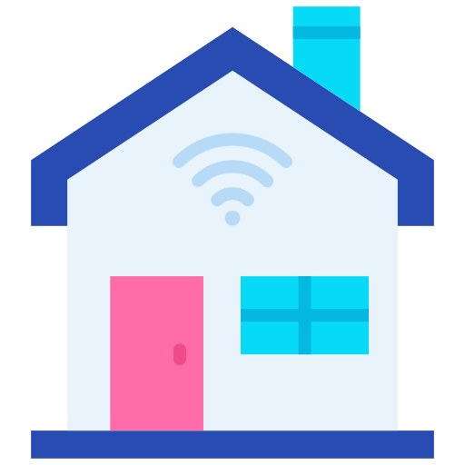 Smart home Good Ware Flat icon