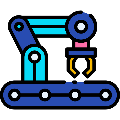 Robotic arm Good Ware Lineal Color icon