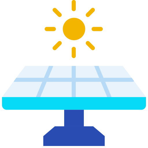 Panel solar Good Ware Flat icono