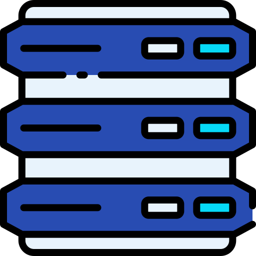 Server Good Ware Lineal Color icon
