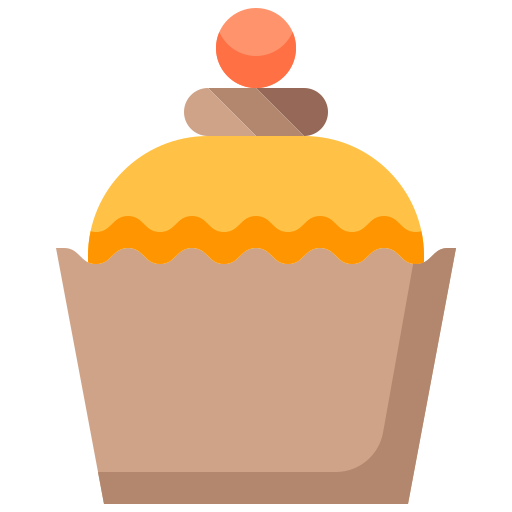 cupcake Justicon Flat icon