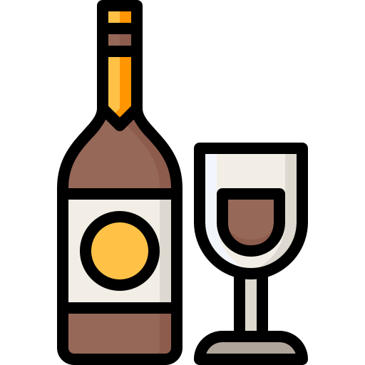ワイン Justicon Lineal Color icon