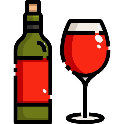 wino Justicon Lineal Color ikona
