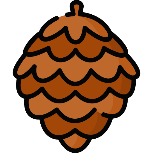Pine cone Special Lineal color icon