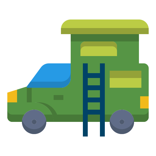 キャンピングカー Generic Flat icon