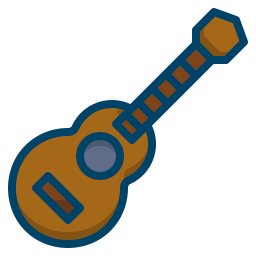ギター Generic Outline Color icon