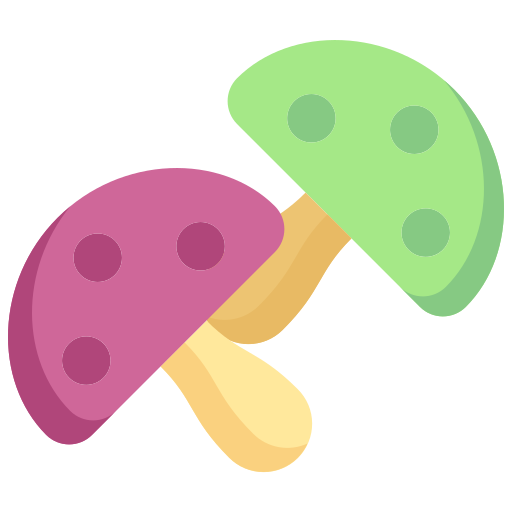 Mushroom Justicon Flat icon