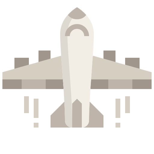비행기 Justicon Flat icon