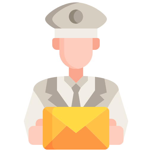 Postman Justicon Flat icon