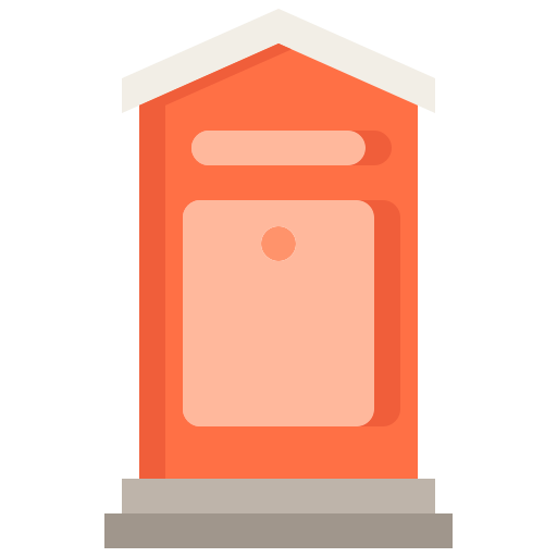 Postbox Justicon Flat icon