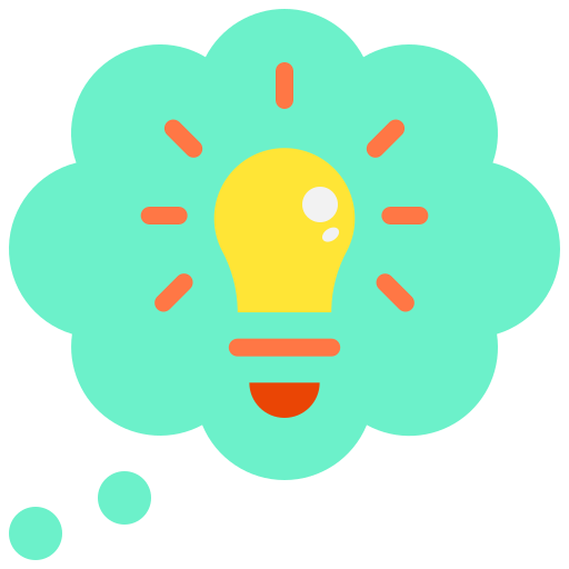Light bulb Winnievizence Flat icon