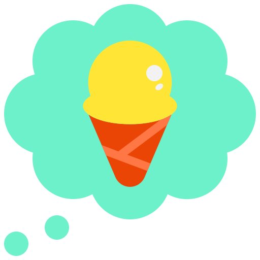 아이스크림 Winnievizence Flat icon