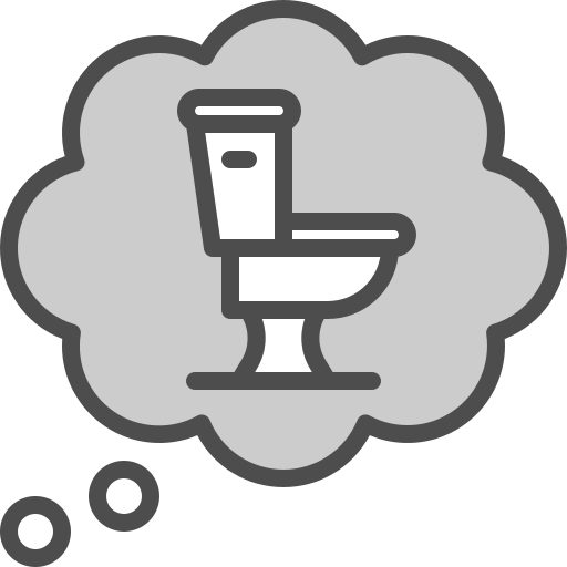 Toilet Winnievizence Grey icon