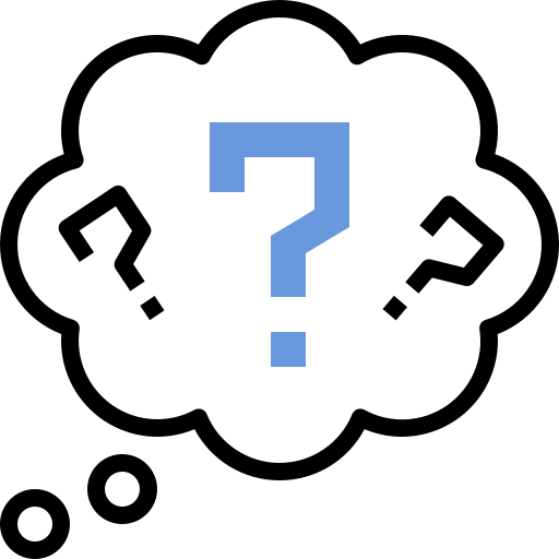 Question Winnievizence Blue icon