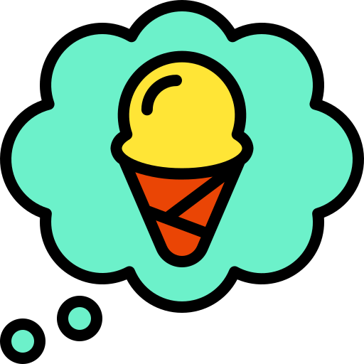 crème glacée Winnievizence Lineal color Icône