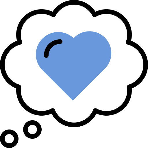 corazón Winnievizence Blue icono