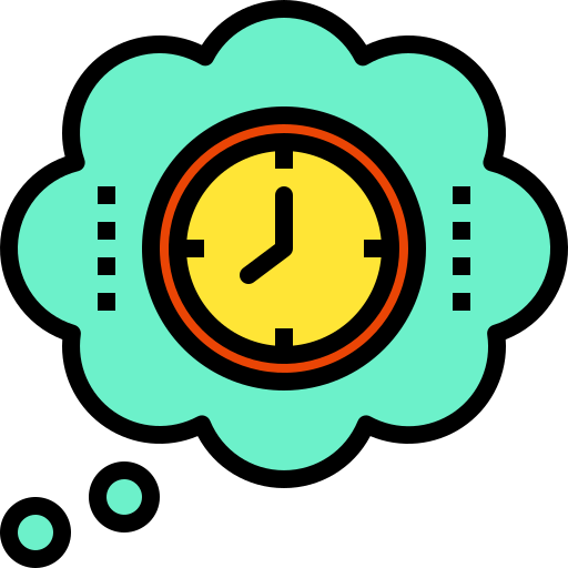 시간 Winnievizence Lineal color icon