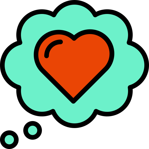 Сердце Winnievizence Lineal color иконка