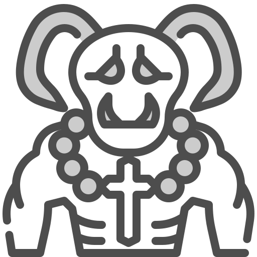 satan Winnievizence Grey icon