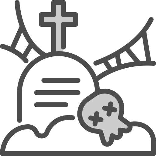 墓地 Winnievizence Grey icon