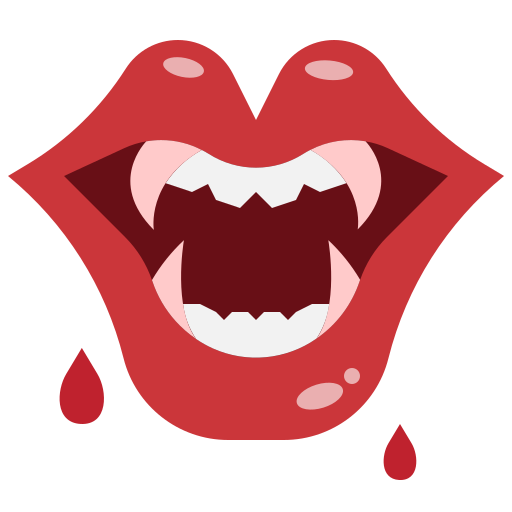 Fangs Winnievizence Flat icon