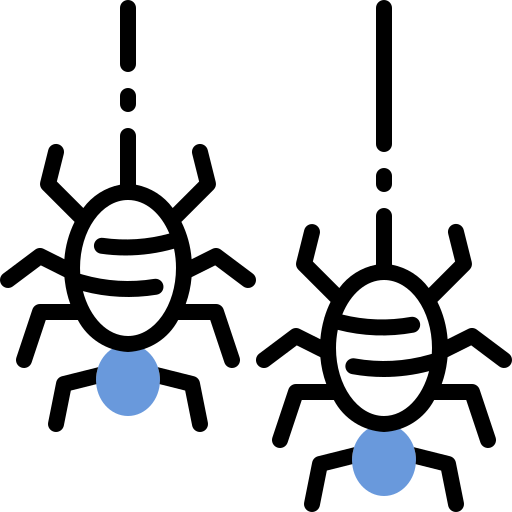 araignée Winnievizence Blue Icône